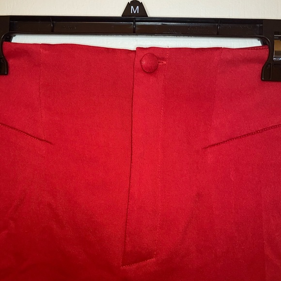 Tobi high waisted red pants long - Picture 2 of 4